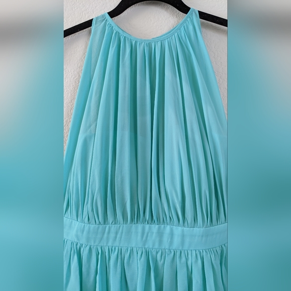AW Dessa Bridesmaid Prom Formal Special Occasion Wedding Guest Dress, 12, Blue - Picture 5 of 7